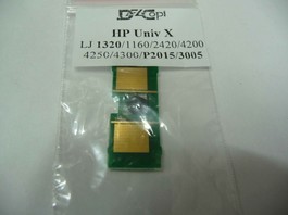 Купити Чип HP LJ 1160/1300/1320/2300/2400/2410/2420/2430/4200/4250/4300/4350/P2015/3005 (VersionX) DelCopi Код товара 18160 Чип HP LJ 1160/1300/1320/2300/2400/2410/2420/2430/4200/4250/4300/4350/P2015/3005 (VersionX) DelCopi Код товара 18160