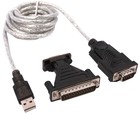 Адаптер USB2.0-COM(9pin+25pin), Viewcon (VEN24) в блистере Код товара 5726
