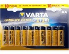 Батарейка тип AA VARTA LONGLIFE EXTRA (блистер на 10 шт.) (04106101461) Код товара 2956