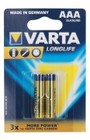 Батарейка тип AAA VARTA LONGLIFE EXTRA (блистер на 2 шт.) (04103101412) Код товара 1695