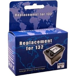 Картридж HP C9362HE №132 (HC-F33D), MicroJet, black Код товара 23788